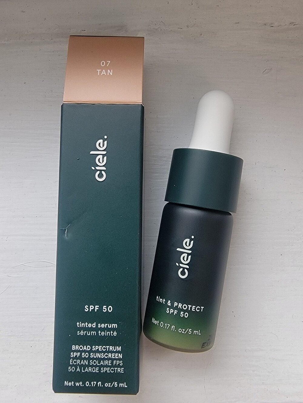 Ciele Tinted Serum SPF 50 In Tan 07 Mini